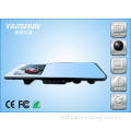 Dual Camera GPS Vehicle Car DVR Rear View Mirror With 4.3 I